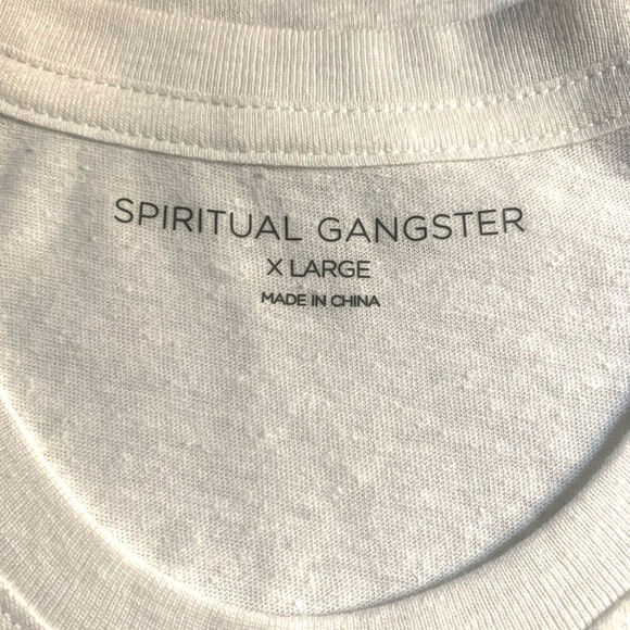 Spiritual Gangster Happy Crop Tank - Picture 4 of 5